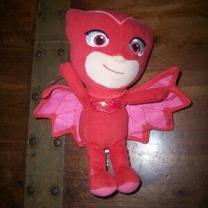 PJ Masks Owlette 8" Plush Stuffed Toy by Just Play, red Cape